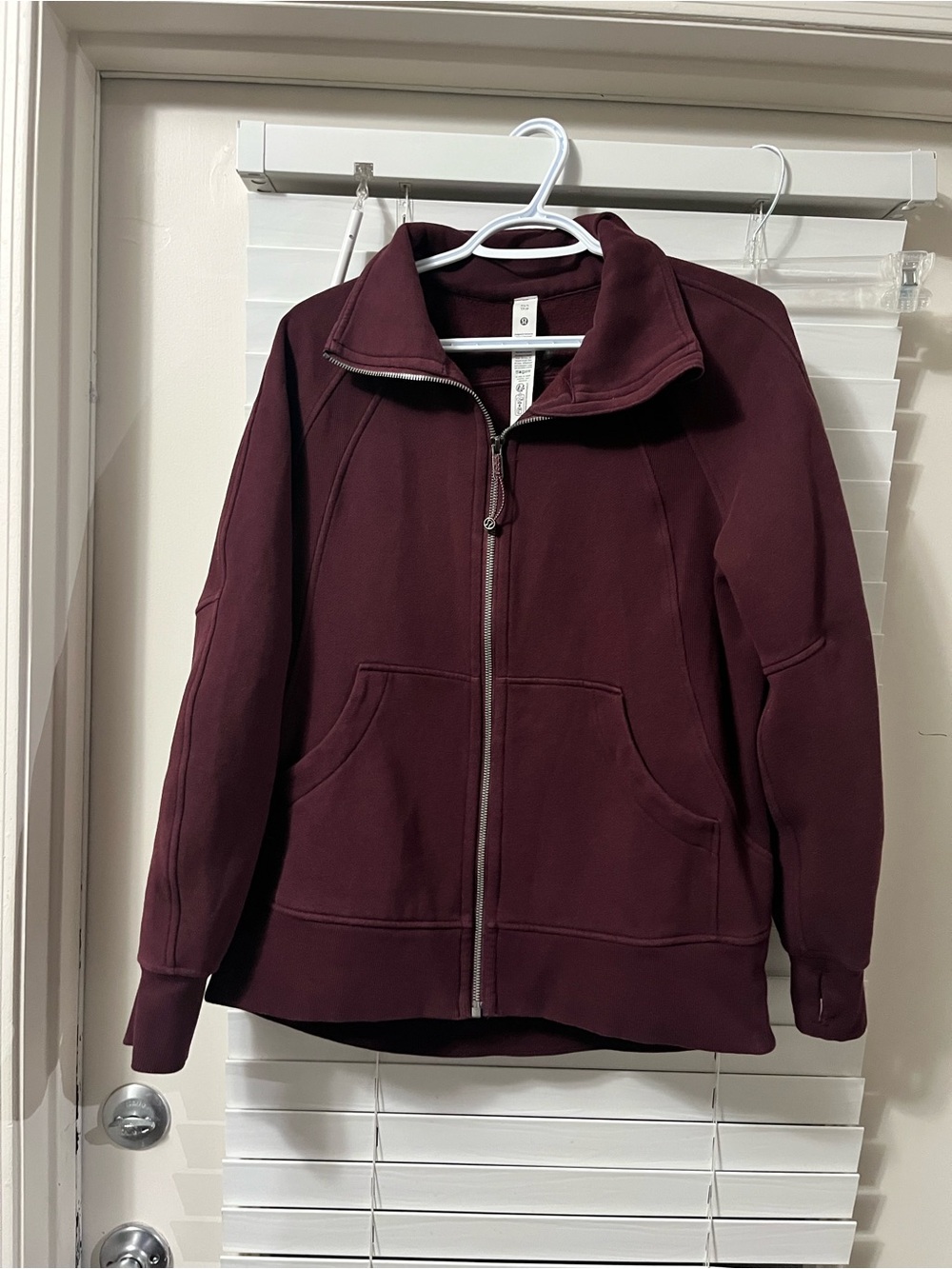 lululemon athletica Full-Zip Bomber Jacket - Burgundy